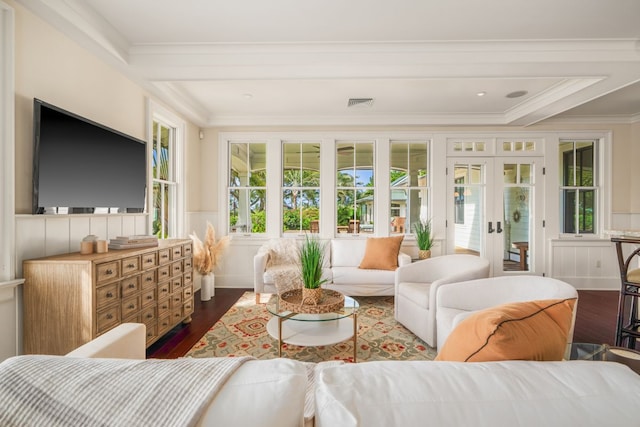 2640 Uluwehi St, Koloa, HI 96756 - sunroom featuring french doors