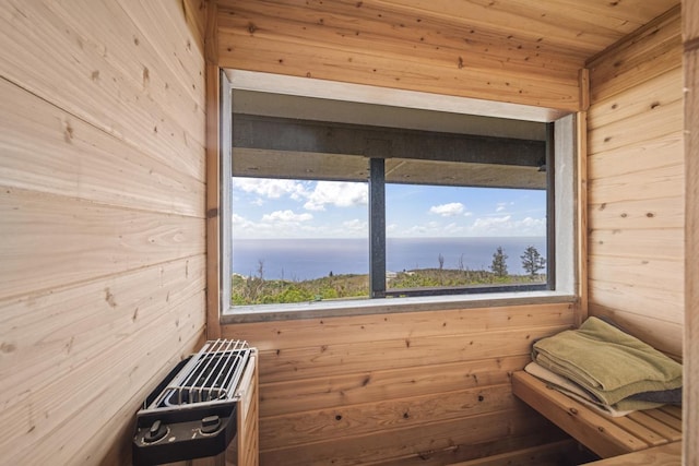 88-1650 Papio Dr, Captain Cook, HI 96704 - sauna / steam room with wood walls