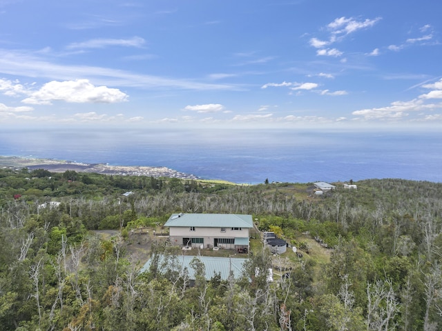 88-1650 Papio Dr, Captain Cook, HI 96704 - view of subject property featuring a forest and a large body of water
