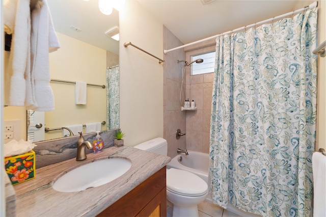 78-134 Holua Rd, Kailua-Kona, HI 96740 - full bathroom with toilet, vanity, and shower / tub combo with curtain