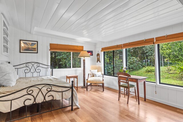 15-1518 20th Ave, Hilo, HI 96749 - bedroom featuring wood finished floors and wood ceiling