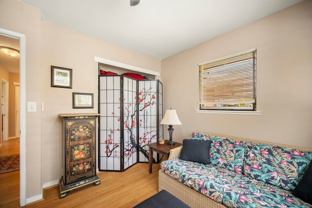 4911 Aliali Rd Unit 0002, Kapaa, HI 96746 - living area featuring wood finished floors and baseboards