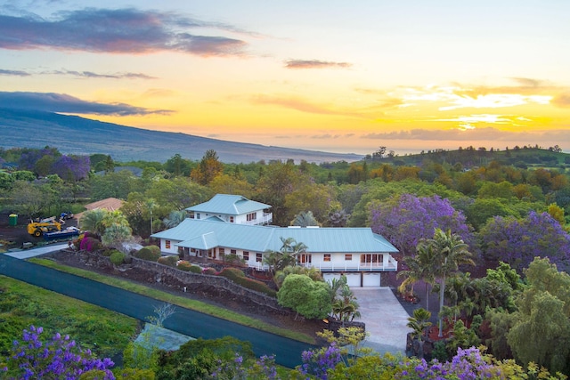 71-1410 Puu Kamanu Ln, Kailua-Kona, HI 96740 - view from above of property featuring a forest