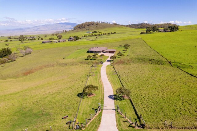 67-1027 Wainoenoe Rd, Kamuela, HI 96743 - view of rural area featuring a pastoral area and a mountain backdrop