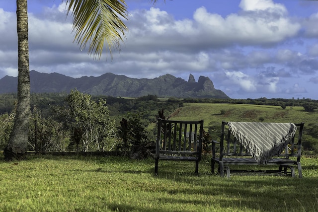 5114 Annie Rd Unit 1, Kapaa, HI 96746 - view of mountain background with rural landscape