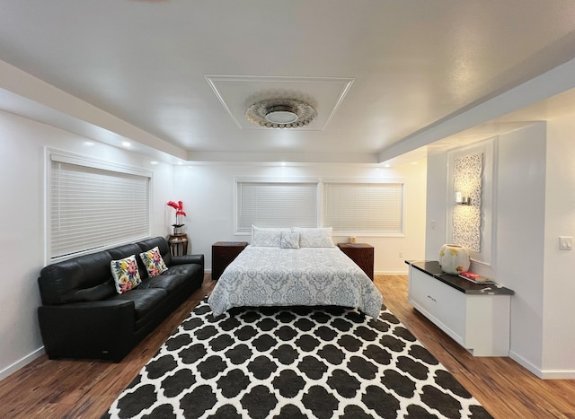 11-3795 2nd St, Volcano, HI 96785 - bedroom with wood finished floors and baseboards
