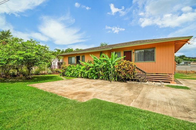 4720 Menehune Rd, Waimea, HI 96796 - back of house with a patio