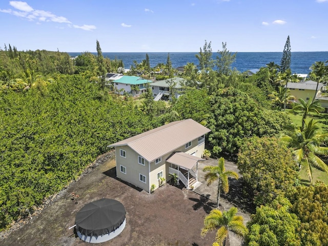 15-1663 Beach Rd, Keaau, HI 96749 - drone / aerial view of a nearby body of water