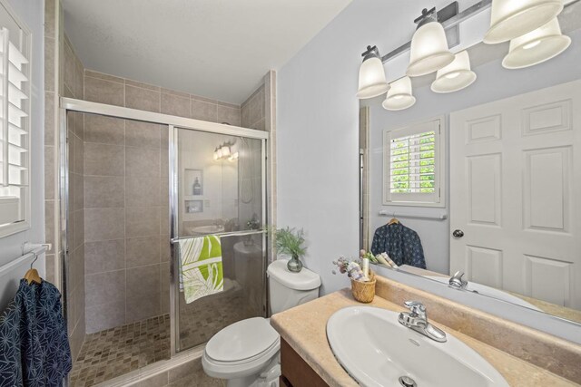 15-1663 Beach Rd, Keaau, HI 96749 - full bath featuring vanity, toilet, and a stall shower