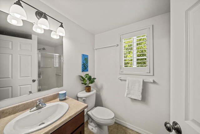 15-1663 Beach Rd, Keaau, HI 96749 - full bath with vanity, an enclosed shower, and toilet
