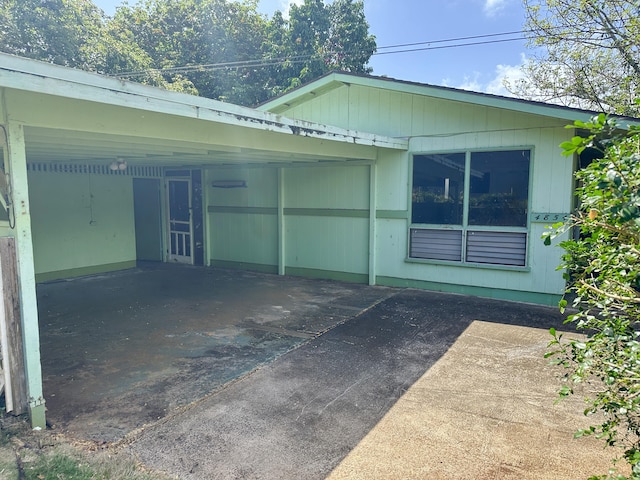 4854 Aliali Rd, Kapaa, HI 96746 - view of home's exterior featuring a carport
