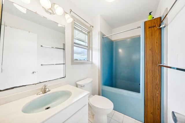 2969 Aloalo Pl, Lihue, HI 96766 - full bath featuring vanity, shower / washtub combination, toilet, and tile patterned flooring