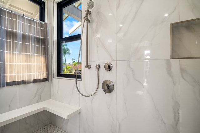 1647 Kelaukia St, Koloa, HI 96756 - full bath with a marble finish shower