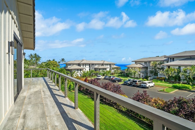 1647 Kelaukia St, Koloa, HI 96756 - balcony with a residential view
