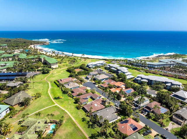 1647 Kelaukia St, Koloa, HI 96756 - aerial view of residential area with a nearby body of water
