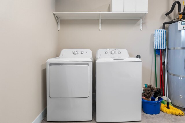 75-5726 Lamaokeola St, Kailua-Kona, HI 96740 - laundry area featuring washer and clothes dryer and water heater