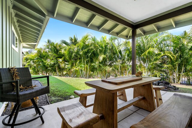 75-5726 Lamaokeola St, Kailua-Kona, HI 96740 - view of patio