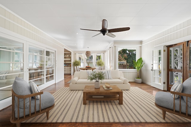 3018 Poipu Rd, Koloa, HI 96756 - sunroom with french doors
