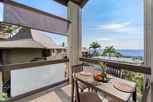 77-301 Noelani Way Unit 36, Kailua-Kona, HI 96740 - balcony featuring a water view