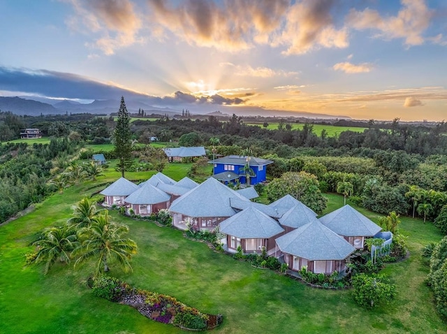 7218-C Koolau Rd, Kilauea, HI 96754 - aerial view of property and surrounding area