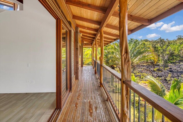 12-7158 Loke Pl, Pahoa, HI 96778 - view of wooden terrace