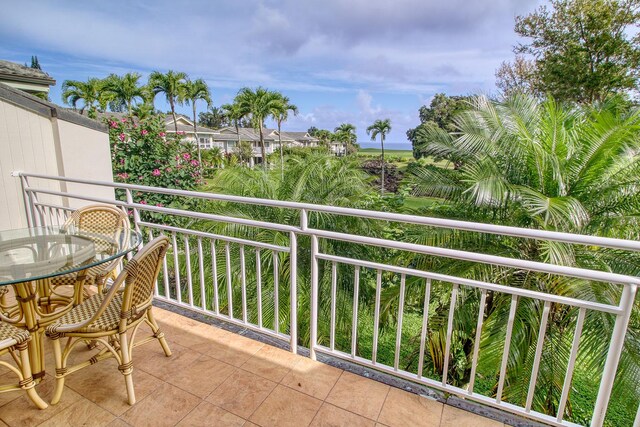 5250 Ka Haku Rd Unit 523, Princeville, HI 96722 - view of balcony