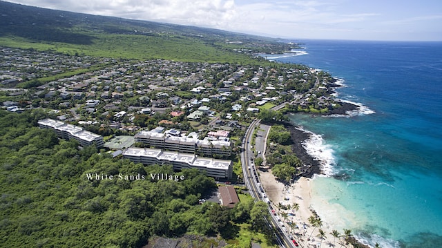 77-6469 Alii Dr Unit 128, Kailua-Kona, HI 96740 - drone / aerial view of expansive beach