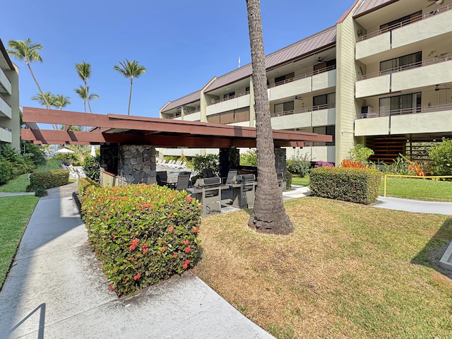 77-6469 Alii Dr Unit 128, Kailua-Kona, HI 96740 - view of property's community with a yard