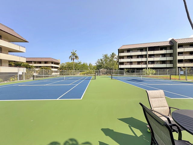 77-6469 Alii Dr Unit 128, Kailua-Kona, HI 96740 - view of tennis court featuring community basketball court