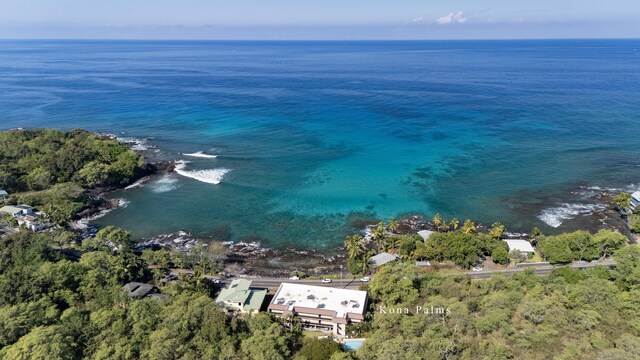 77-6311 Alii Dr Unit 306, Kailua-Kona, HI 96740 - aerial overview of property's location featuring a nearby body of water