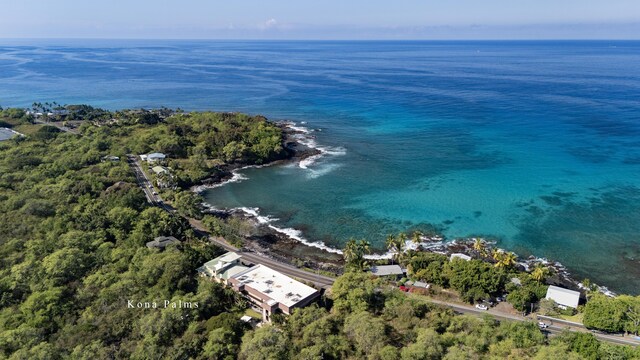 77-6311 Alii Dr Unit 301, Kailua-Kona, HI 96740 - aerial view of property's location featuring a large body of water