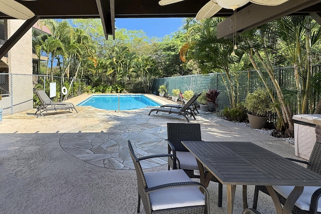 77-6311 Alii Dr Unit 301, Kailua-Kona, HI 96740 - view of pool with a fenced backyard and a patio