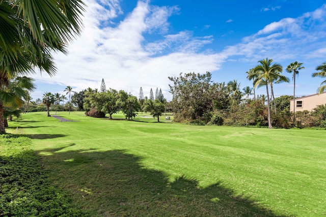 78-7054 Kamehameha Iii Rd Unit 504, Kailua-Kona, HI 96740 - view of green lawn featuring view of golf course