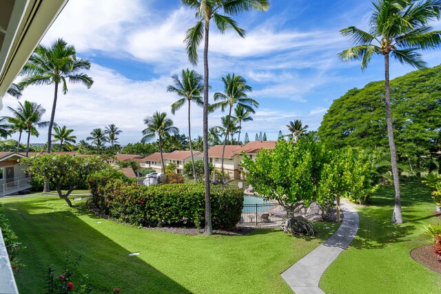 78-7054 Kamehameha Iii Rd Unit 504, Kailua-Kona, HI 96740 - view of yard with a residential view