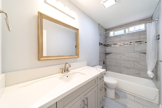 15-2806 Manalo St, Pahoa, HI 96778 - bathroom featuring vanity, shower / bath combination with curtain, and toilet