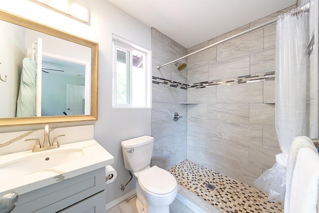 15-2806 Manalo St, Pahoa, HI 96778 - bathroom with vanity, toilet, and a tile shower