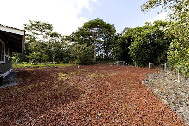 15-2806 Manalo St, Pahoa, HI 96778 - view of yard with view of wooded area