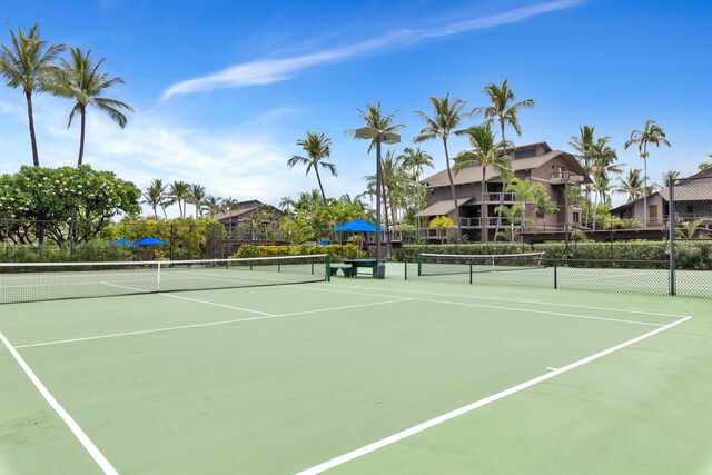 78-261 Manukai St Unit 3501, Kailua-Kona, HI 96740 - view of tennis court with community basketball court