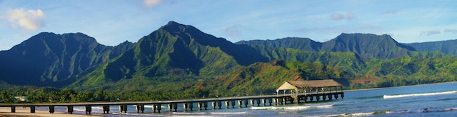 4800 Hanalei Plantation Rd Unit 9B, Princeville, HI 96722 - view of mountain background with a nearby body of water