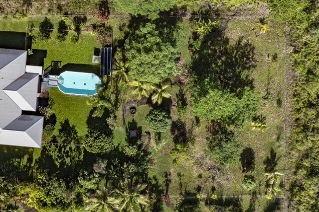 15-1697 7th Ave, Keaau, HI 96749 - drone / aerial view of a pool