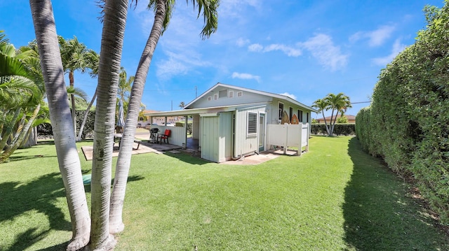 7990 Ulili Rd Unit A, Kekaha, HI 96752 - rear view of house featuring an outdoor structure
