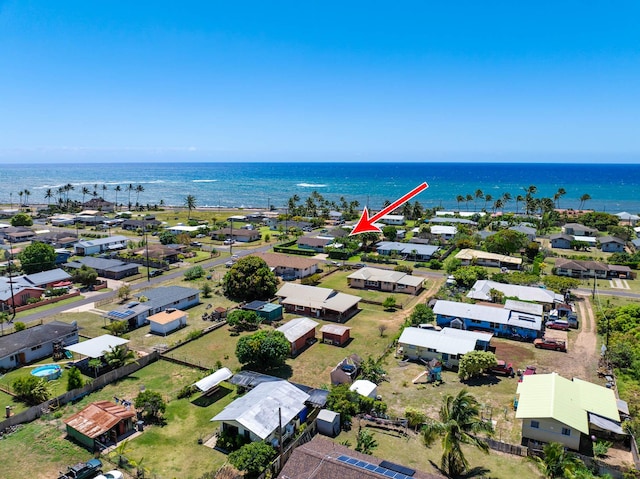 7990 Ulili Rd Unit A, Kekaha, HI 96752 - aerial perspective of suburban area with a nearby body of water
