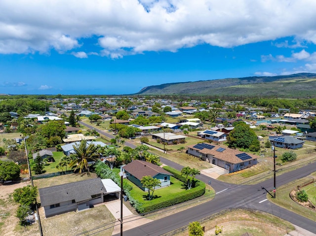 7990 Ulili Rd Unit A, Kekaha, HI 96752 - aerial view of residential area featuring a mountain backdrop