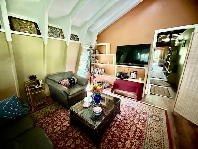 13-1382 Pueo St, Pahoa, HI 96778 - living area featuring wood finished floors