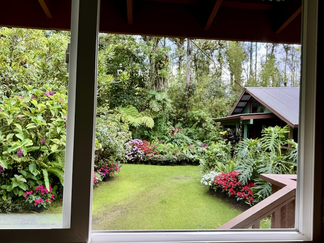 13-1382 Pueo St, Pahoa, HI 96778 - view of grassy yard with view of scattered trees