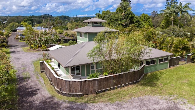 15-1545 27th Ave, Keaau, HI 96749 - aerial view of property and surrounding area