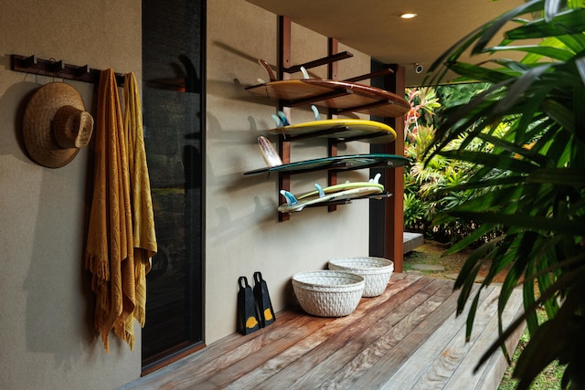 5-1105 Kuhio Hwy Unit A, Kilauea, HI 96754 - view of deck