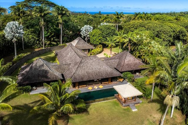 5-1105 Kuhio Hwy Unit A, Kilauea, HI 96754 - view from above of property