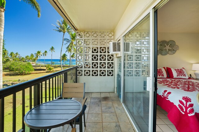 5061 Lawai Rd Unit 333, Koloa, HI 96756 - balcony featuring a water view