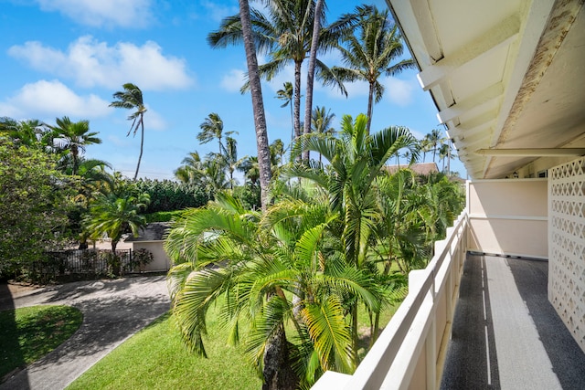 525 Aleka Lp Unit C13, Kapaa, HI 96746 - view of balcony